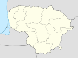 Molavėnai is located in Lithuania
