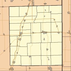 Milford is located in Iroquois County, Illinois