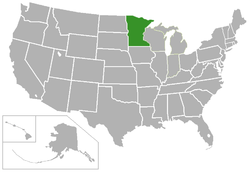 Minnesota Intercollegiate Athletic Conference locations