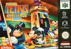 Magical Tetris Challenge box art.