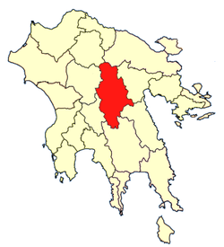 Location of Mantineia Province