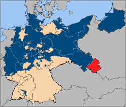 Location of Upper Silesia