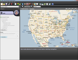 A screenshot of MapPoint 2009