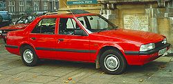 1984 Mazda 626 sedan (UK)