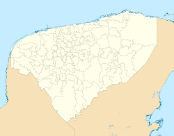 Ticul is located in Yucatán