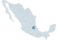 Mexico map, MX-HID.svg