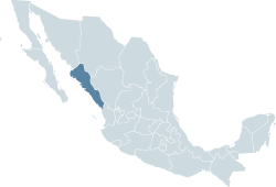 Mexico map, MX-SIN.svg