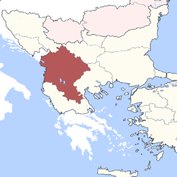 Location of Monastir Eyalet