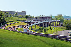 Morgantown Personal Rapid Transit - West Virginia University - Evansdale.jpg