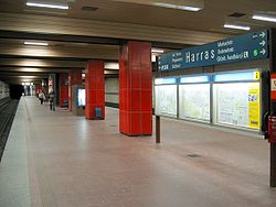 Harras underground station