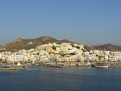 The city of Naxos