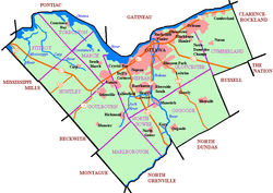 Ottawa East is located in Ottawa