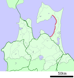 Ominato Line Route Map.svg
