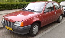 Opel Kadett E 2 door