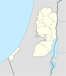 Nablus is located in the Palestinian territories