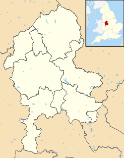 Maps of castles in England by county is located in Staffordshire