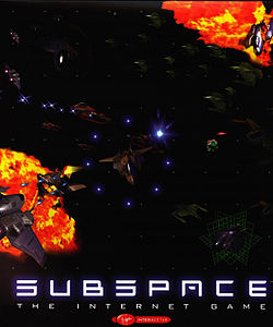 Front cover of the SubSpace installation CD
