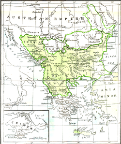 Western Borders in 1856