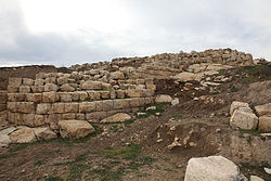 The wall ruins of Tigranakert