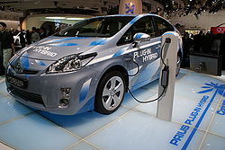 Toyota Prius Plug-In Hybrid Concept at the 2009 Frankfurt Motor Show