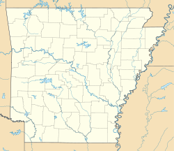 Natural Dam, Arkansas is located in Arkansas
