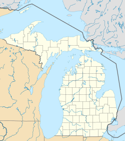 Clam Union Township, Michigan is located in Michigan