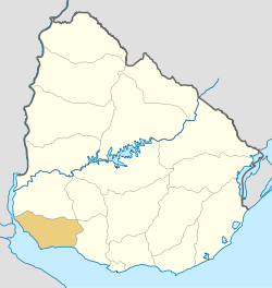 Colonia Department is located in Uruguay