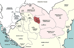 Location of Varat Eyalet