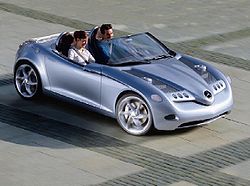 Mercedes-Benz Vision SLA concept car