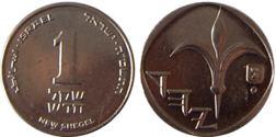 1 shekel coin