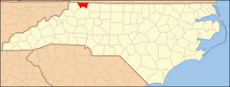 North Carolina Map Highlighting Alleghany County.PNG