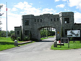 National Field of Honour Cemetery Gates.JPG
