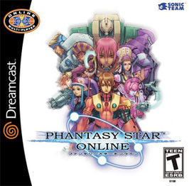 Phantasy Star Online Dreamcast boxart