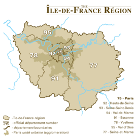 Deuil-la-Barre is located in Île-de-France (region)