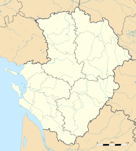 Courçon is located in Poitou-Charentes
