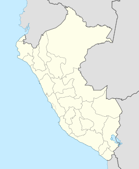 Map showing the location of Mejía Lagoons National Sanctuary