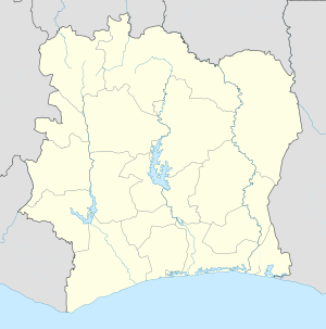 Dabou is located in Côte d'Ivoire
