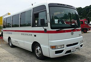 Nissan Civilian W41 for use in Japan.