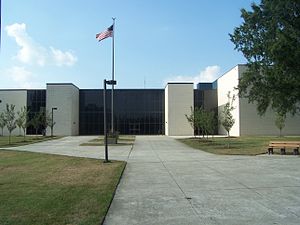 Corbett Sports Center, from the rear