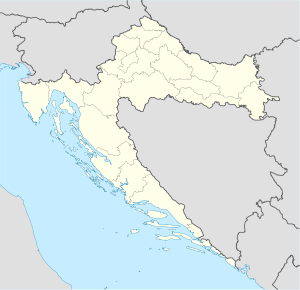 1992 Prva HNL is located in Croatia