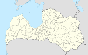 Saulkrasti is located in Latvia