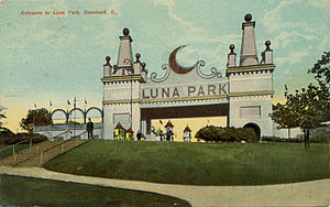 One of the first of Frederick Ingersoll's Luna Parks, Luna Park, Cleveland was a popular amusement park from 1905 until its demise in 1929.