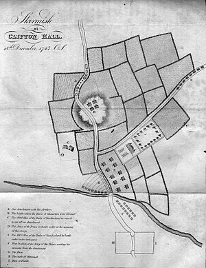 Map of Clifton Moor action 1746.jpg