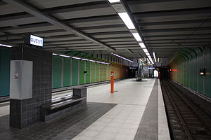 Metro Charleroi - Ouest station.JPG