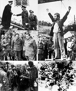 National Liberation War collage