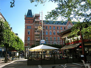 The square "Norrmalmstorg"