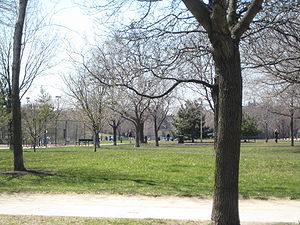 Oz Park in early Spring.
