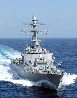 USS Cole (DDG 67) underway