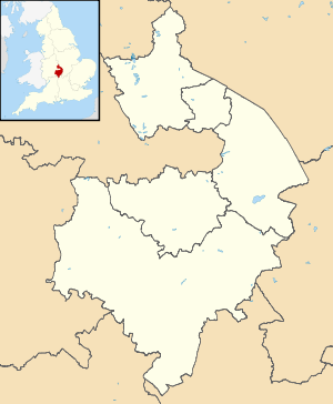 Maps of castles in England by county is located in Warwickshire