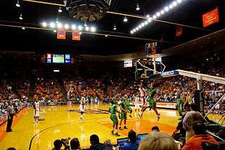 The interior of the Don Haskins Center as it appeared on March 10, 2011